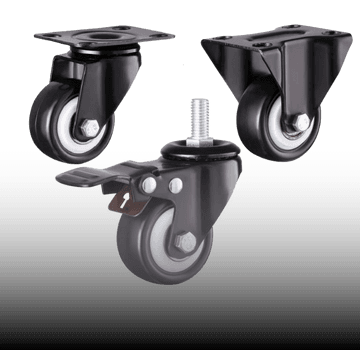 Polyvinyl Chloride Caster Wheel